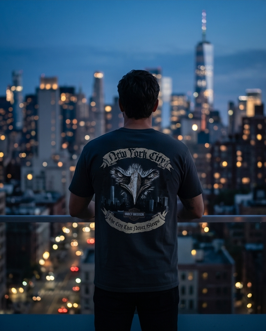 Harley Davidson Of NYC Affliction's Dealer T-shirt