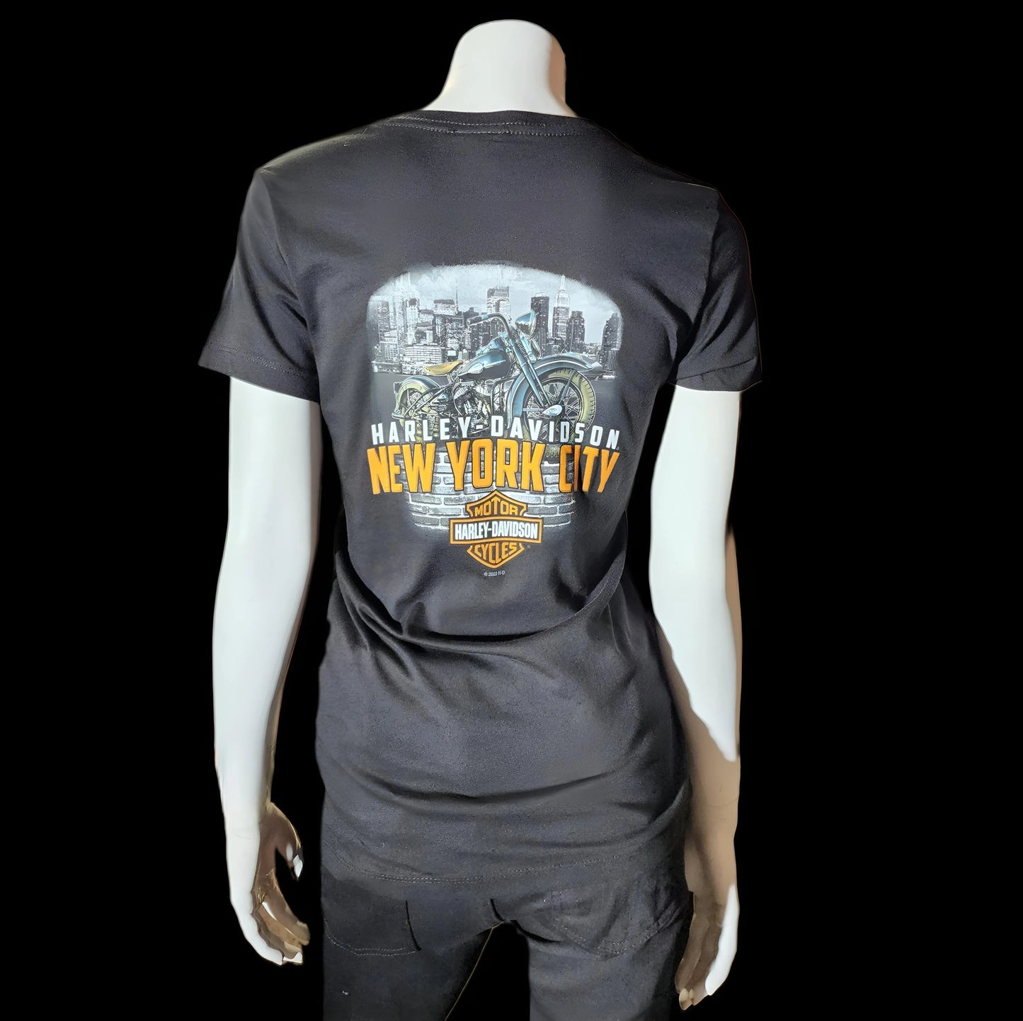 Harley Davidson Of Nyc Liberty Women's Skyline tee - Harley Davidson Of Nyc