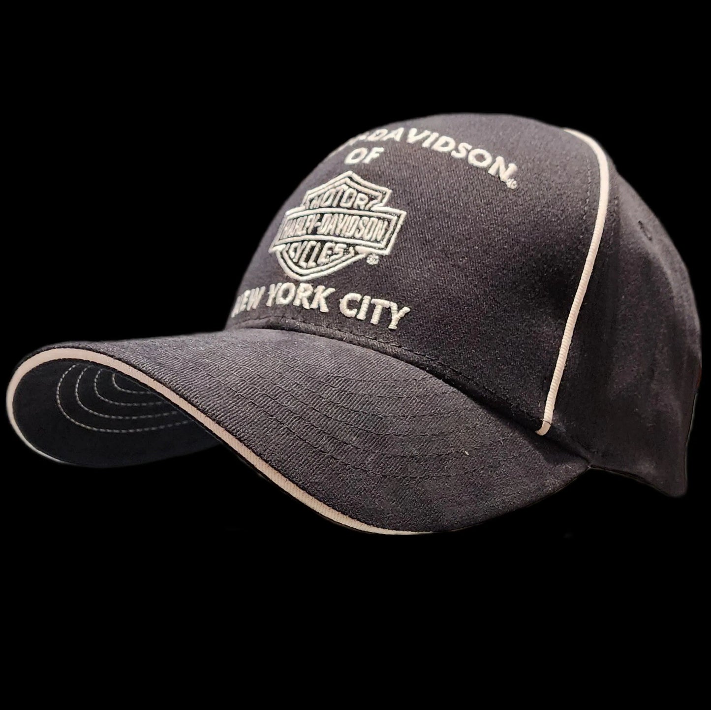 Harley Davidson Of NYC Dealer Bar & Shield Baseball Cap Black - Harley Davidson Of Nyc