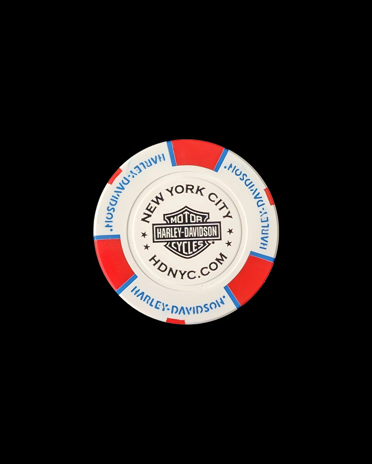 Harley Davidson Of NYC Dealer Poker Chip - Harley Davidson Of Nyc