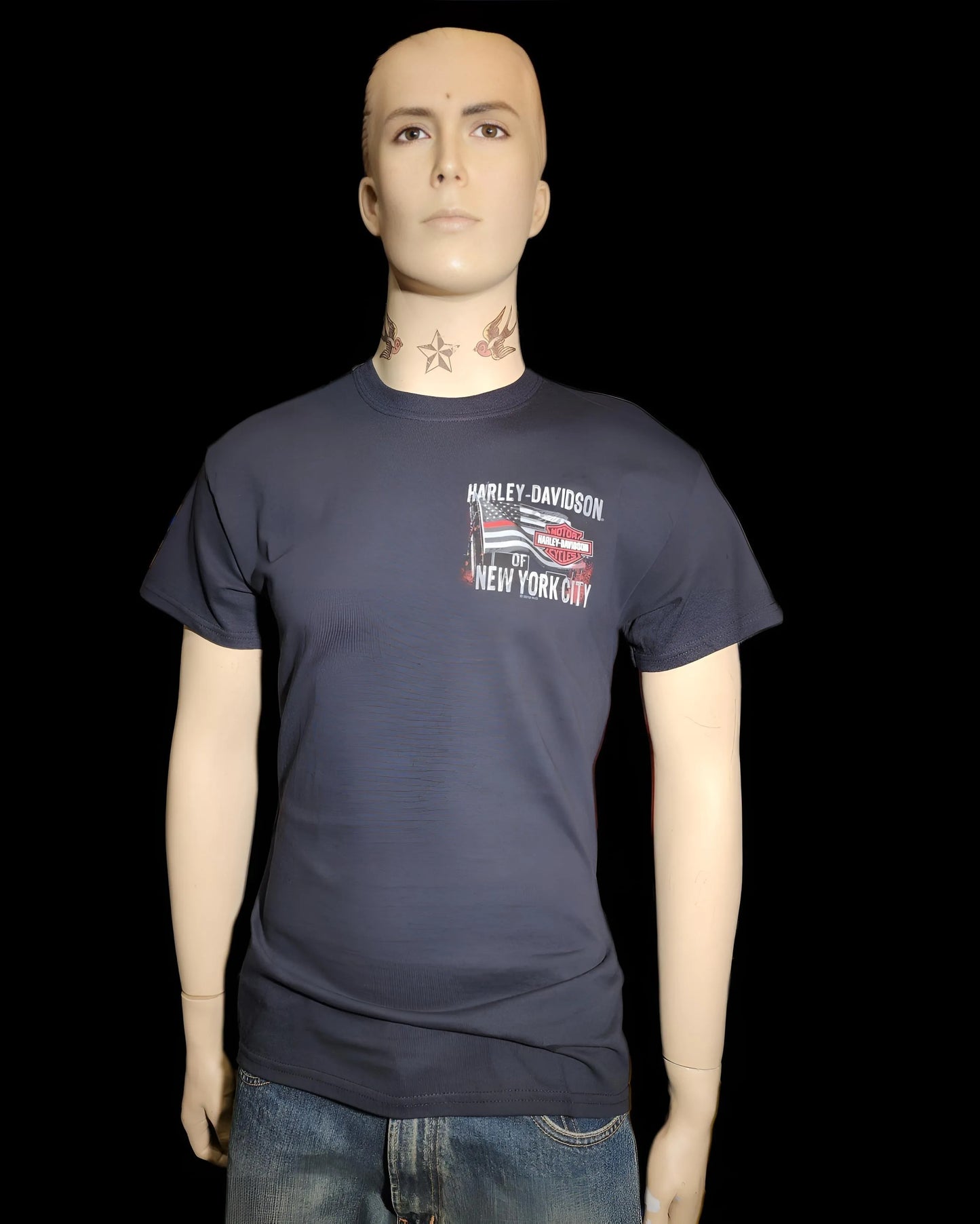 Harley Davidson Of NYC Men's Short Sleeve Dealer Brave T-shirt - Harley Davidson Of Nyc