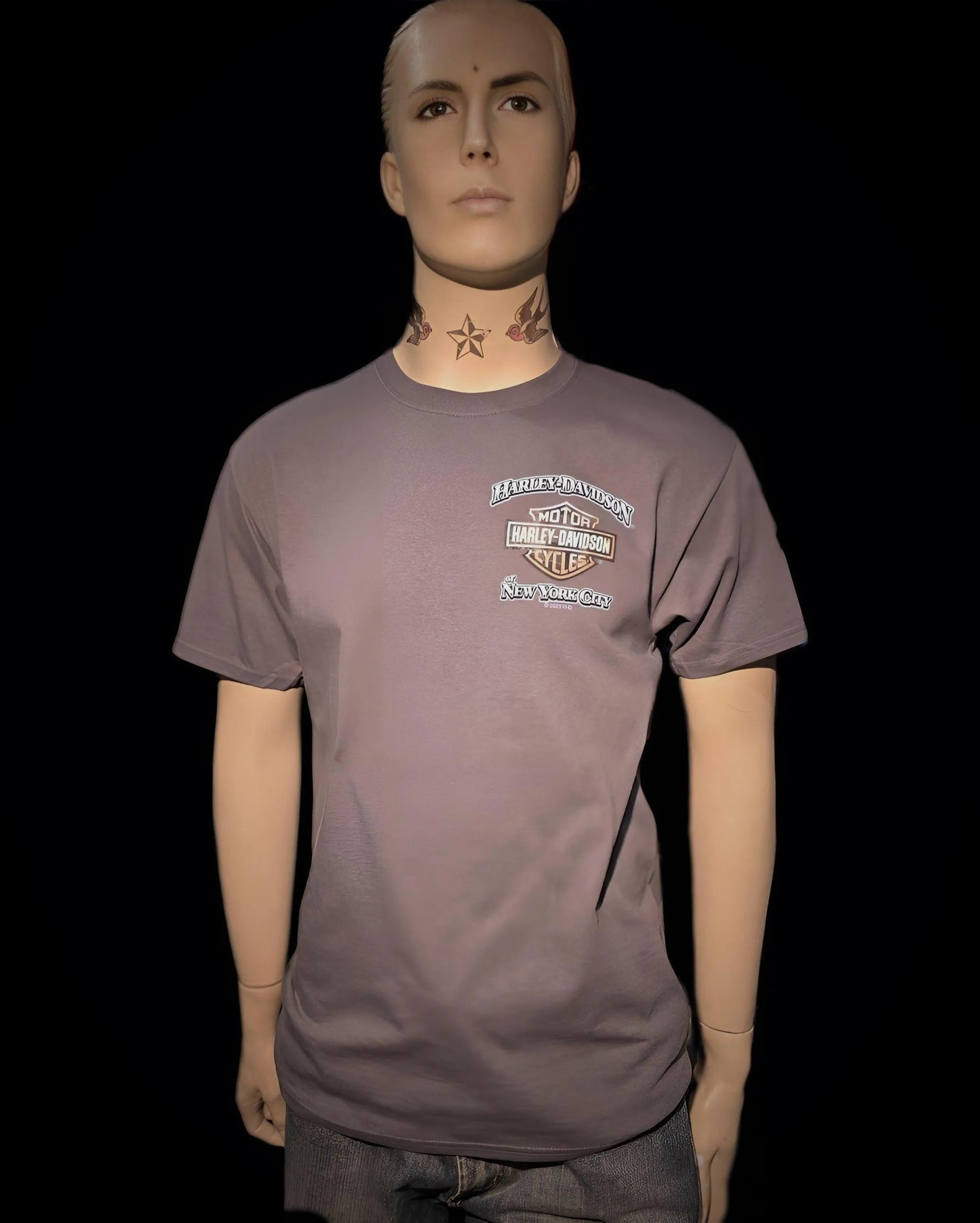 Harley Davidson Of NYC Men's Short Sleeve Dealer TAXI T-shirt - Harley Davidson Of Nyc