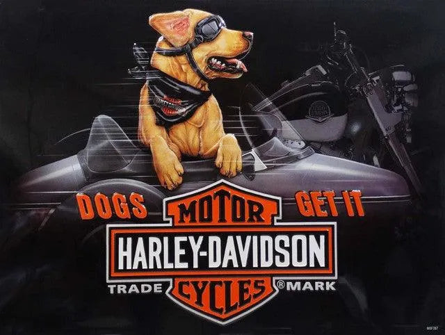 Harley Davidson Of NYC Metal Sign - Harley Davidson Of Nyc