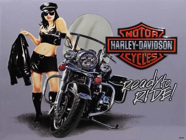 Harley Davidson Of NYC Metal Sign - Harley Davidson Of Nyc