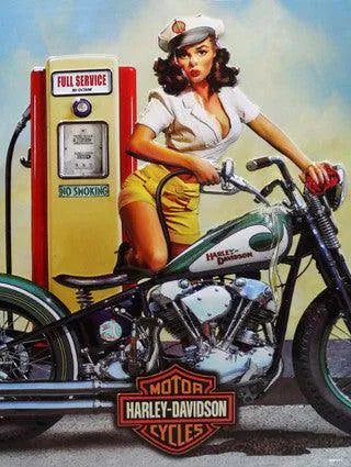 Harley Davidson Of NYC Metal Sign - Harley Davidson Of Nyc