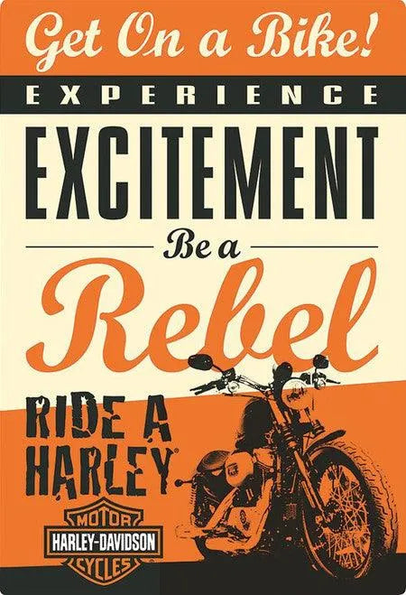 Harley Davidson Of NYC Metal Sign - Harley Davidson Of Nyc