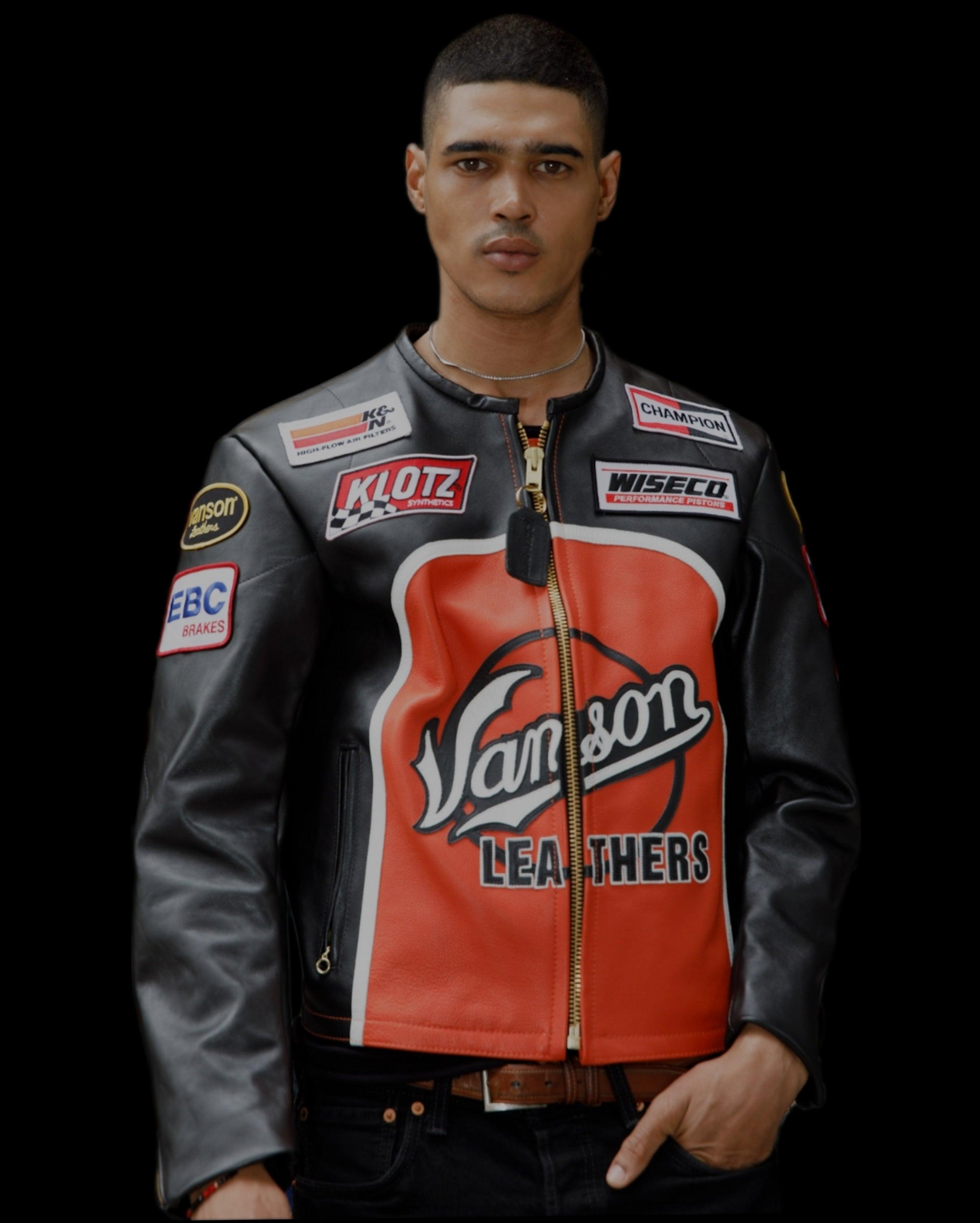 Maker of Jacket Varsity Jackets Supreme Champion Gray Leather