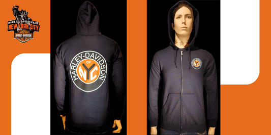 Men's Harley Davidson Zip-Up Hoodie