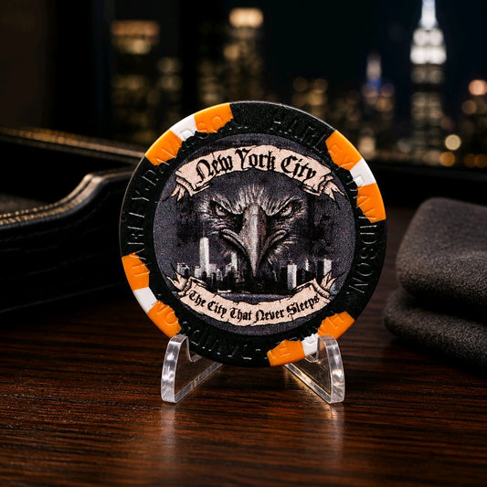 Harley Davidson of NYC Dealer Affliction Poker Chip