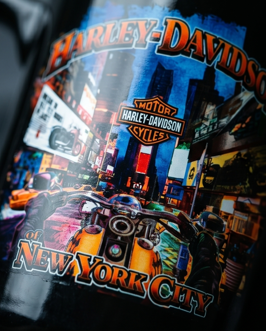 Harley Davidson Of NYC Dealer Skyline Time Square coffee mug Ace