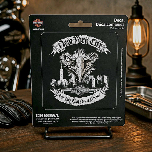Harley Davidson of NYC Dealer Affliction Skyline Decal
