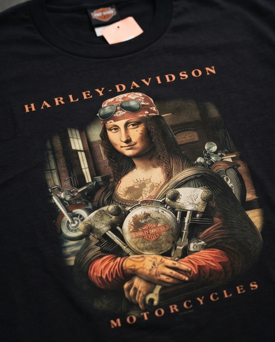 Harley Davidson Of NYC Men's Master Peace  Dealer Tee