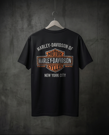 Harley Davidson Of NYC Men's City Tags Dealer T-shirt