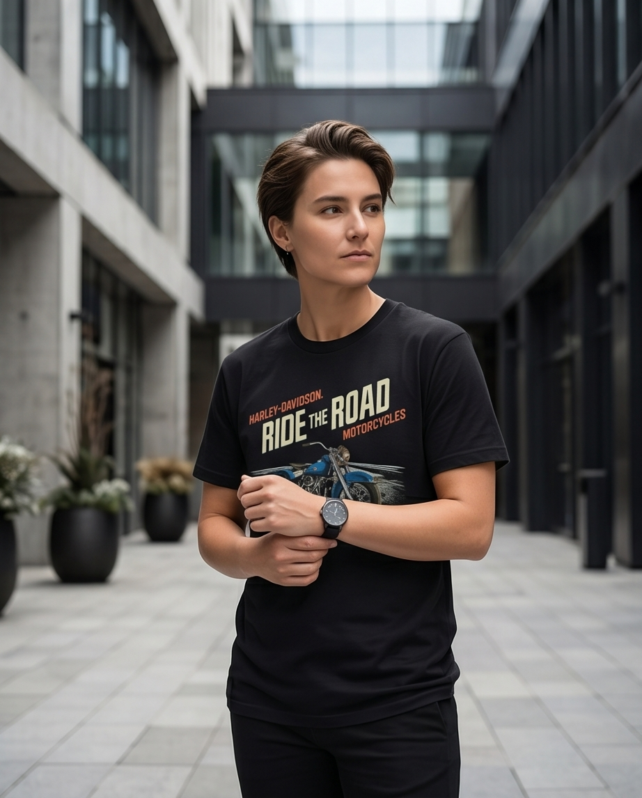 Harley Davidson of NYC Dealer Vintage Men's T-Shirt