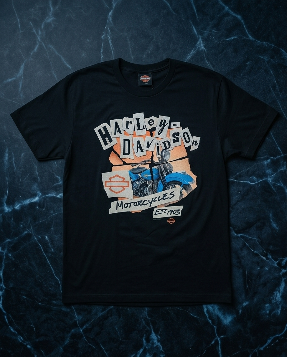 Harley Davidson of NYC Men's Dealer Retro 1903 T-Shirt