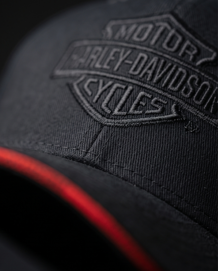 Harley Davidson Of NYC Dealer Bar & Shield Baseball Cap Black Bravado