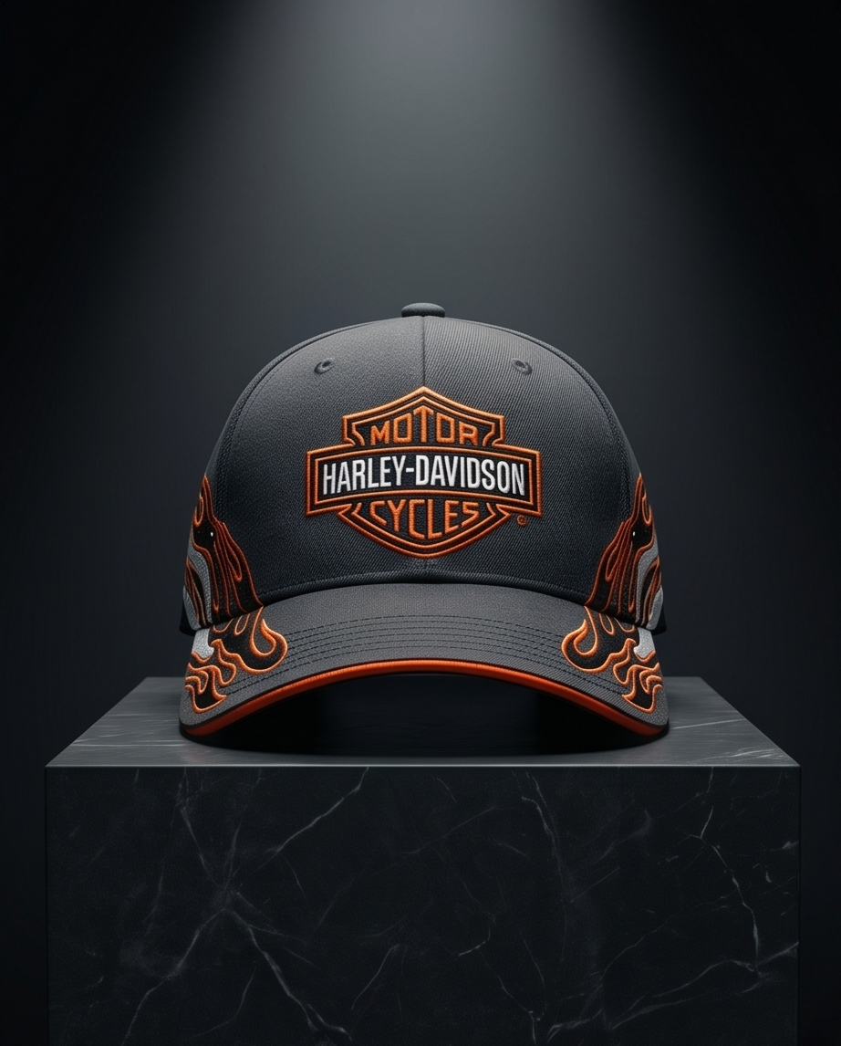 Harley Davidson Of NYC Dealer Fieri Baseball Cap Global Products
