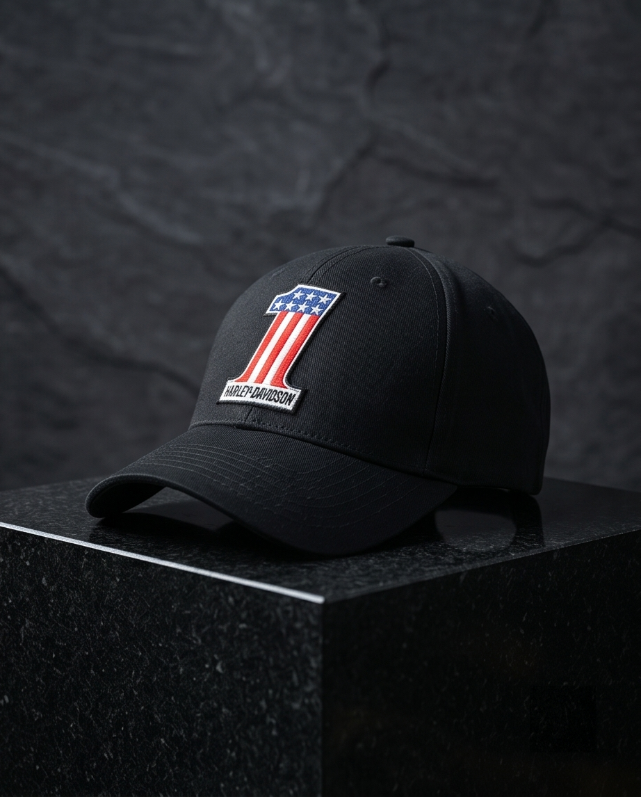 Harley Davidson Of NYC Dealer Number One Baseball Cap Global Products