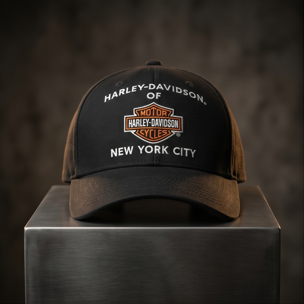 Harley Davidson Of NYC Dealer  Baseball Cap Bravado