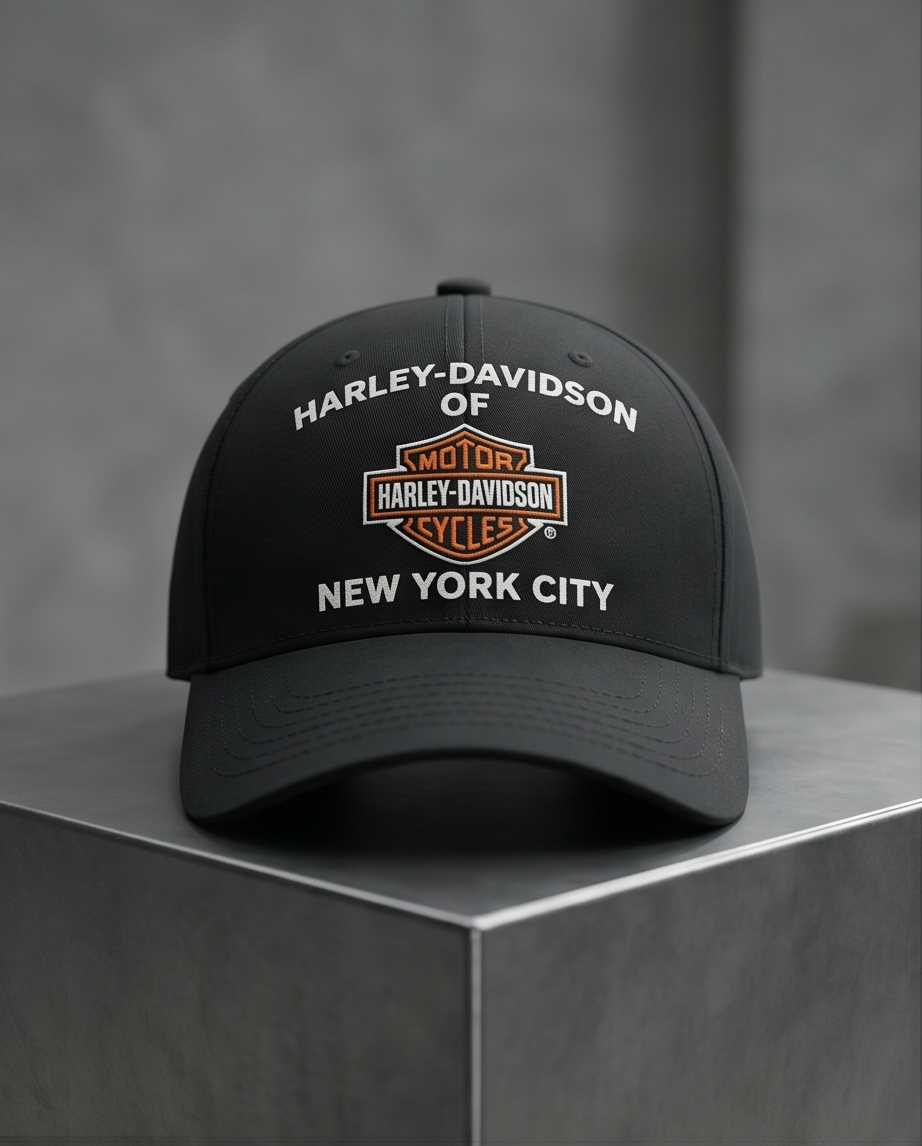 Harley Davidson Of NYC Dealer  Baseball Cap Bravado