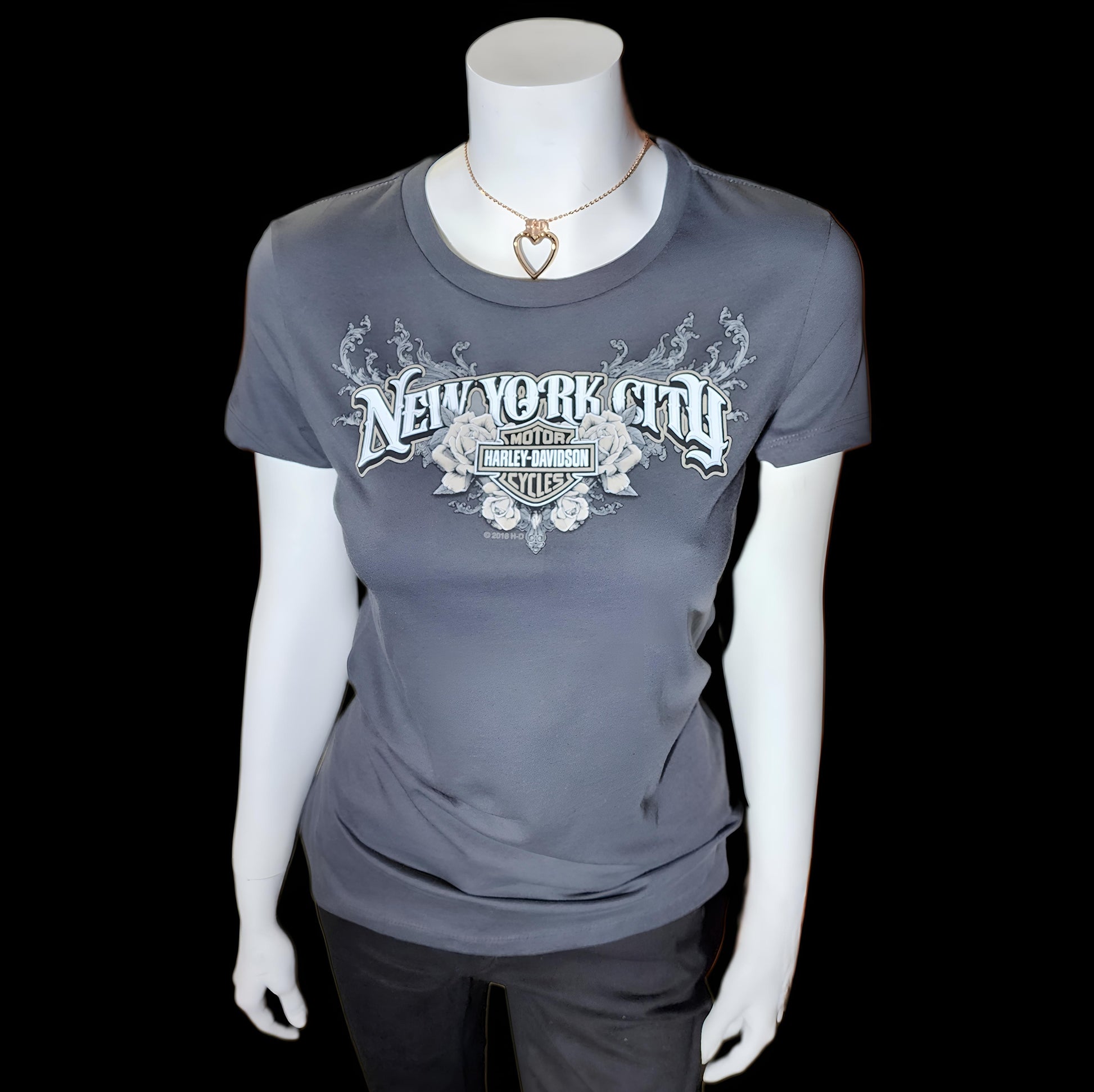 Harley Davidson Of Nyc Sharp Scoop Women's tee - Harley Davidson Of Nyc