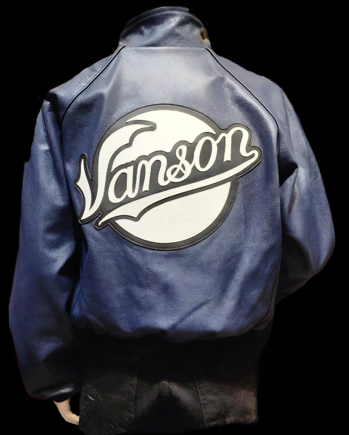 Men's Vanson TJC Leather Jacket.