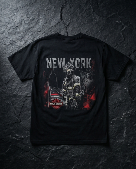 Harley Davidson Of NYC Men's Short Sleeve Dealer Brave T-shirt
