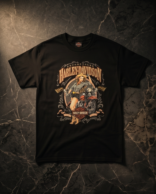 Harley-Davidson of NYC Pin-Up Wild Men's T-shirt