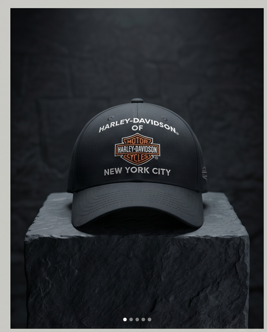 Harley Davidson Of NYC Dealer  Baseball Cap Bravado