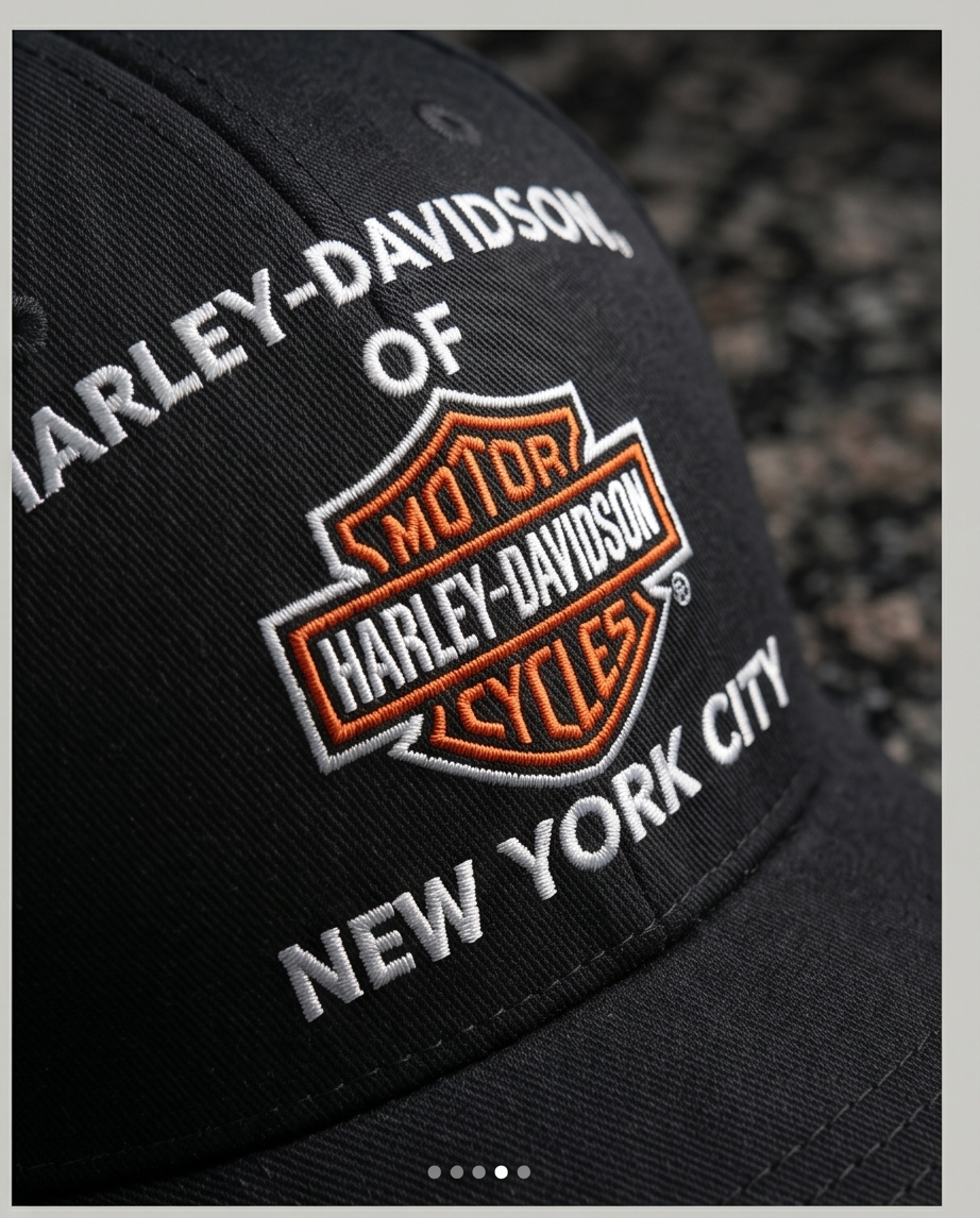Harley Davidson Of NYC Dealer  Baseball Cap Bravado