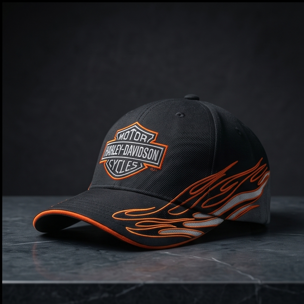 Harley Davidson Of NYC Dealer Fieri Baseball Cap Global Products