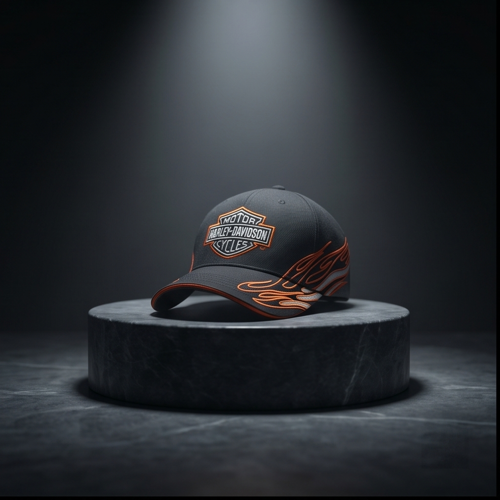 Harley Davidson Of NYC Dealer Fieri Baseball Cap Global Products