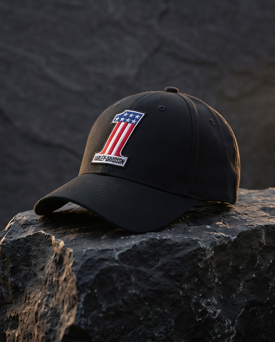 Harley Davidson Of NYC Dealer Number One Baseball Cap Global Products