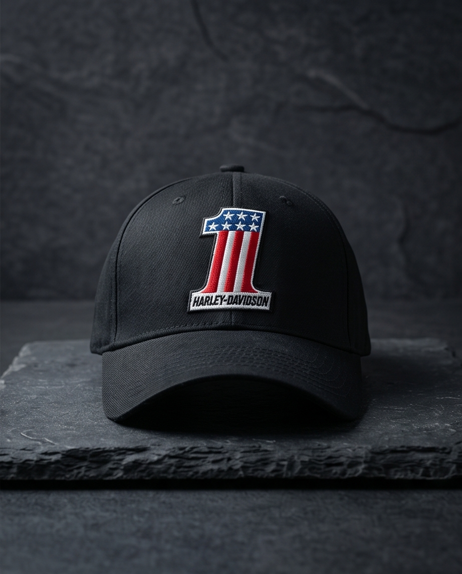 Harley Davidson Of NYC Dealer Number One Baseball Cap Global Products