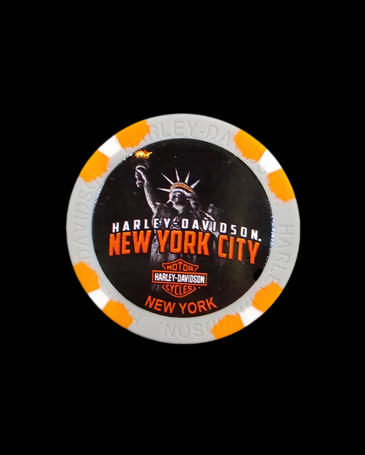 Harley Davidson Of NYC Dealer  Liberty Poker Chip