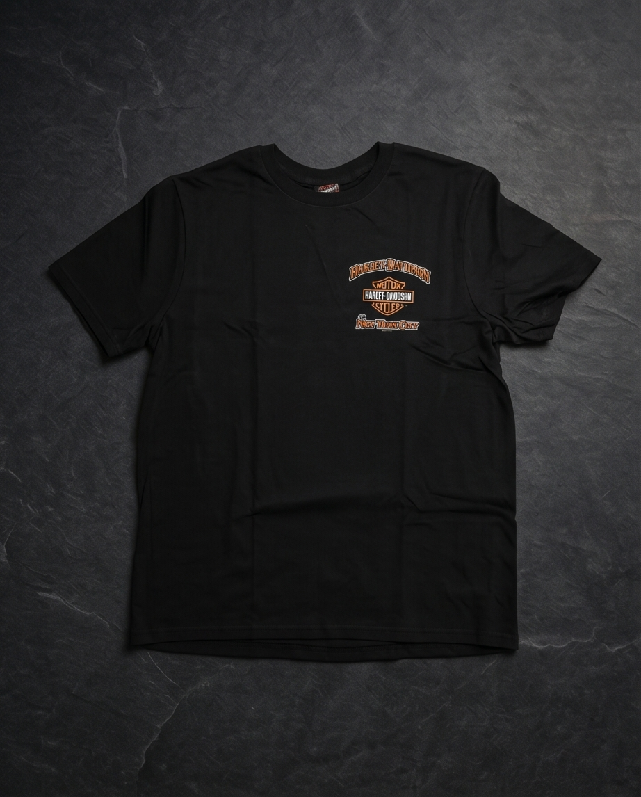 Harley Davidson Of NYC Men's Short Sleeve Dealer TAXI T-shirt RkStratman