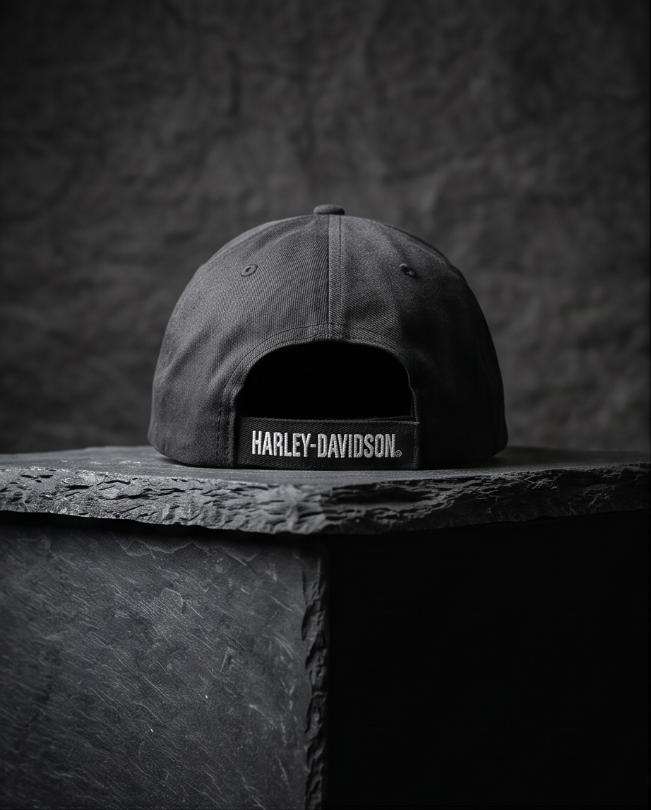 Harley Davidson Of NYC Dealer Bar & Shield Baseball Cap Black