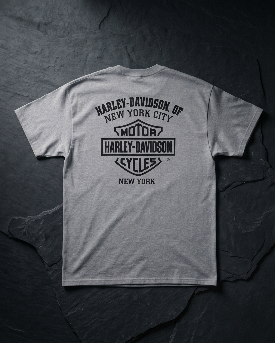Harley Davidson of NYC Dealer Retro Men's T-shirt