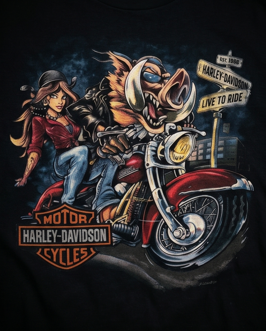 Harley Davidson of NYC Hog Ride Men's Dealer Short Sleeve Tee