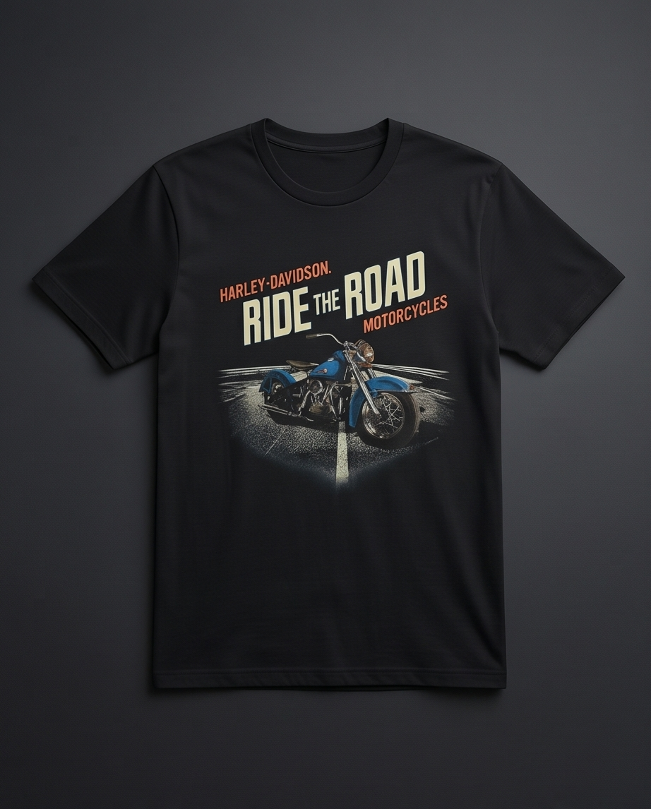 Harley Davidson of NYC Dealer Vintage Men's T-Shirt
