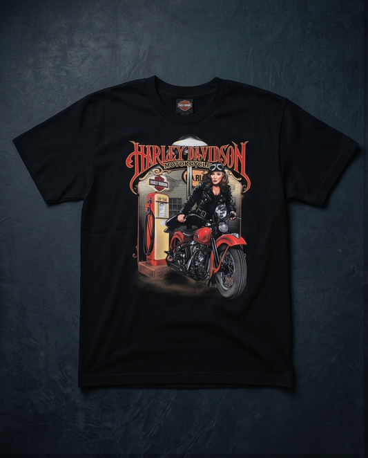 Harley-Davidson of NYC  Pin-Up Ride Men's T-shirt
