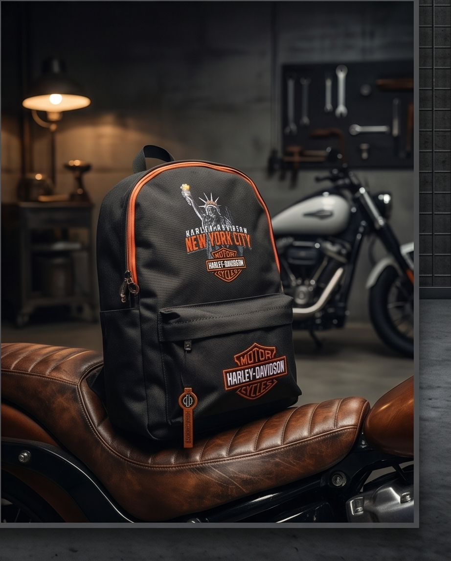 Harley Davidson of NYC Dealer Skyline Liberty BackPack