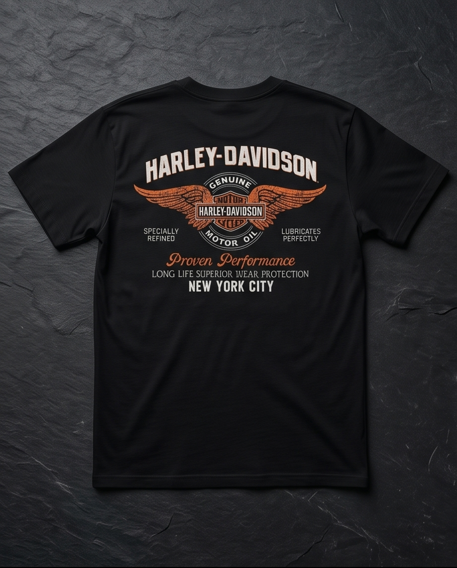 Harley-Davidson of NYC Pin-Up Wild Men's T-shirt