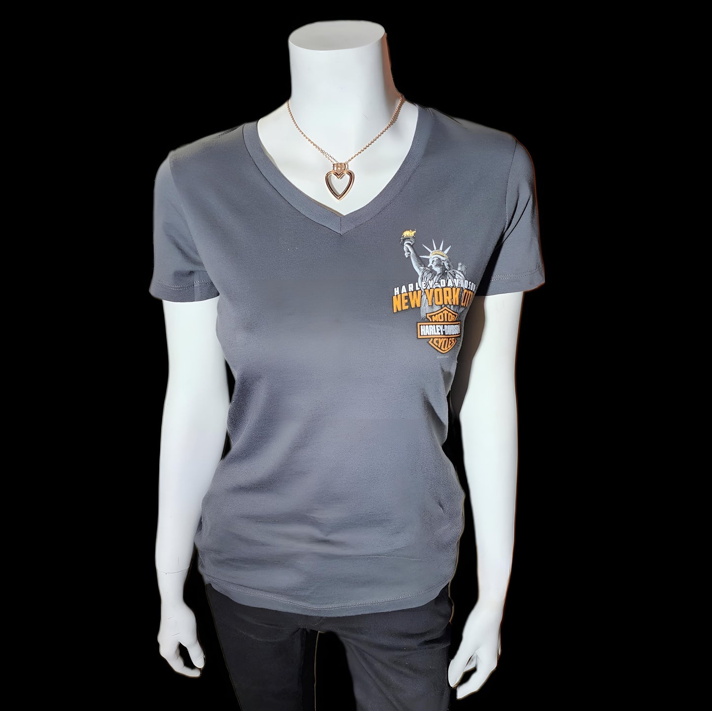 Harley Davidson Of Nyc Liberty Women's Skyline tee - Harley Davidson Of Nyc