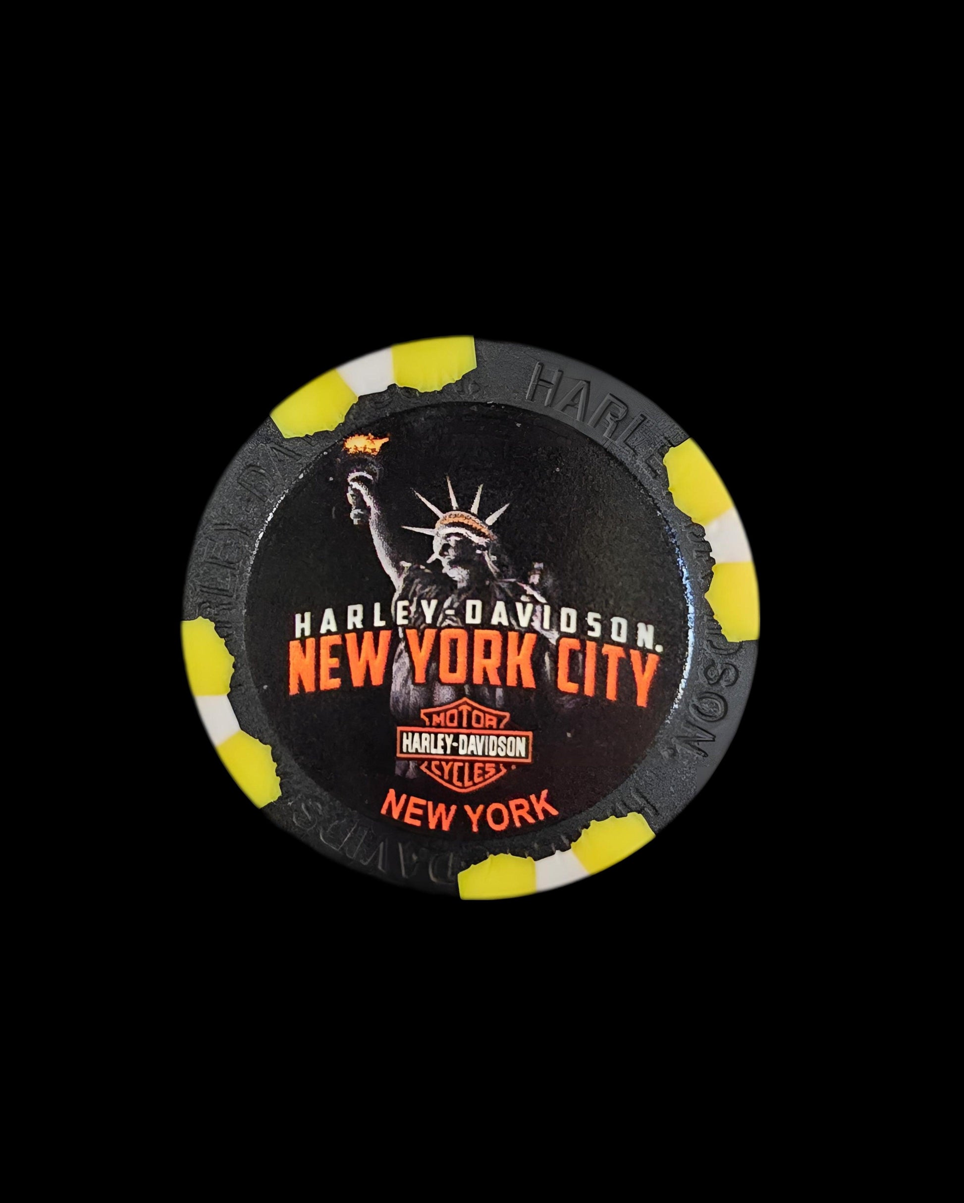 Harley Davidson Of NYC Dealer Liberty Poker Chip - Harley Davidson Of Nyc