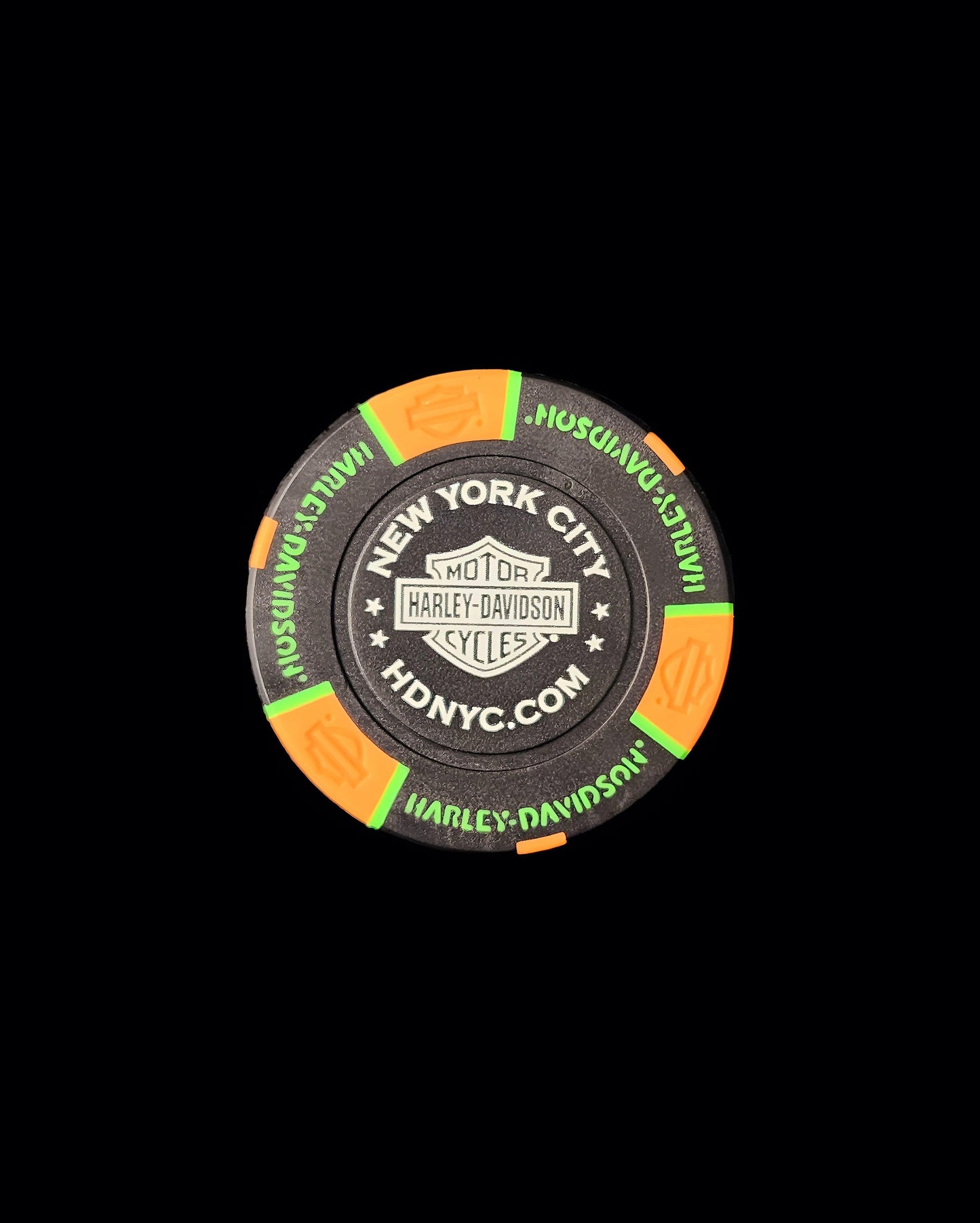 Harley Davidson OF NYC Dealer Poker Chip - Harley Davidson Of Nyc