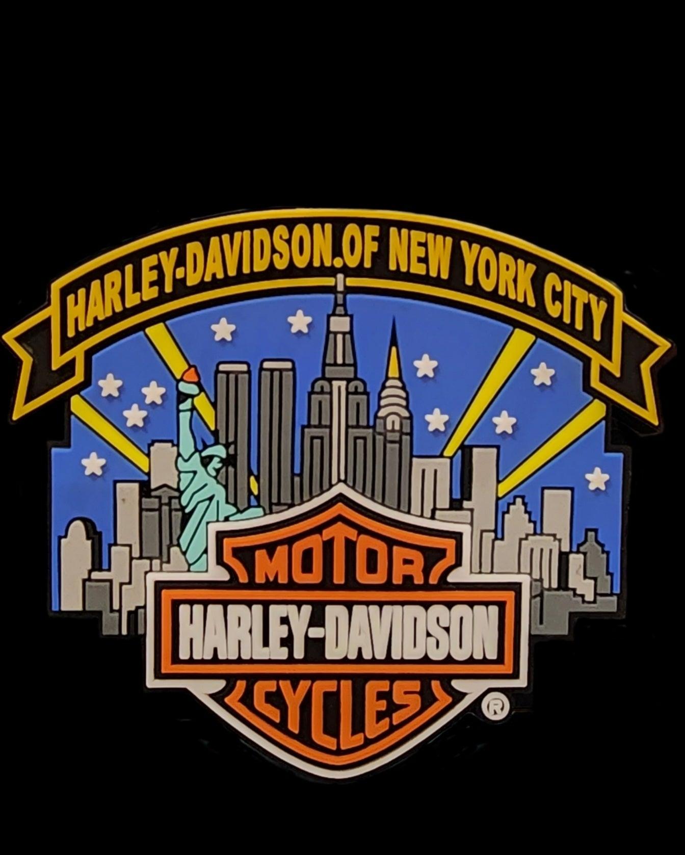 Harley Davidson Of NYC Dealer Skyline Magnet - Harley Davidson Of Nyc