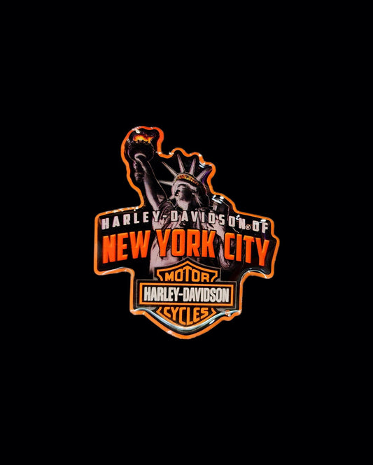 Harley Davidson Of NYC Liberty-Crest Dealer Pin - Harley Davidson Of Nyc