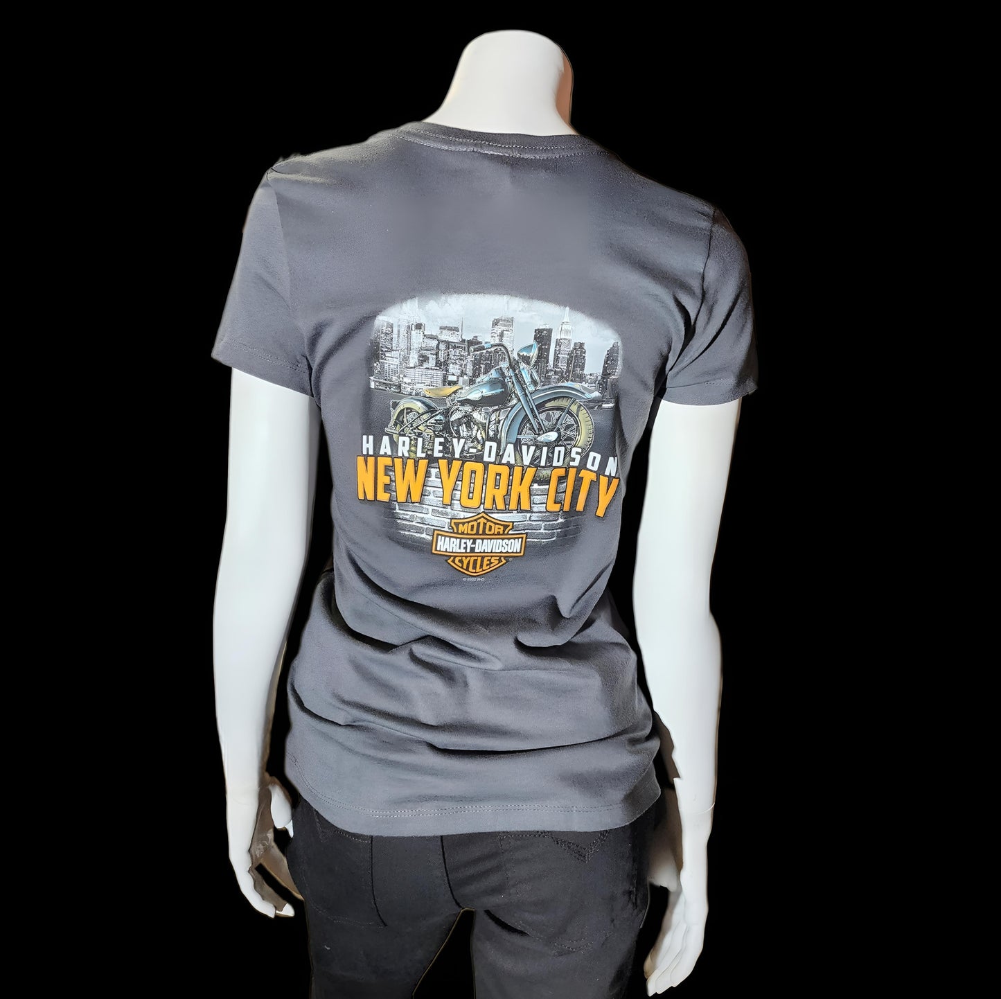 Harley Davidson Of Nyc Liberty Women's Skyline tee - Harley Davidson Of Nyc