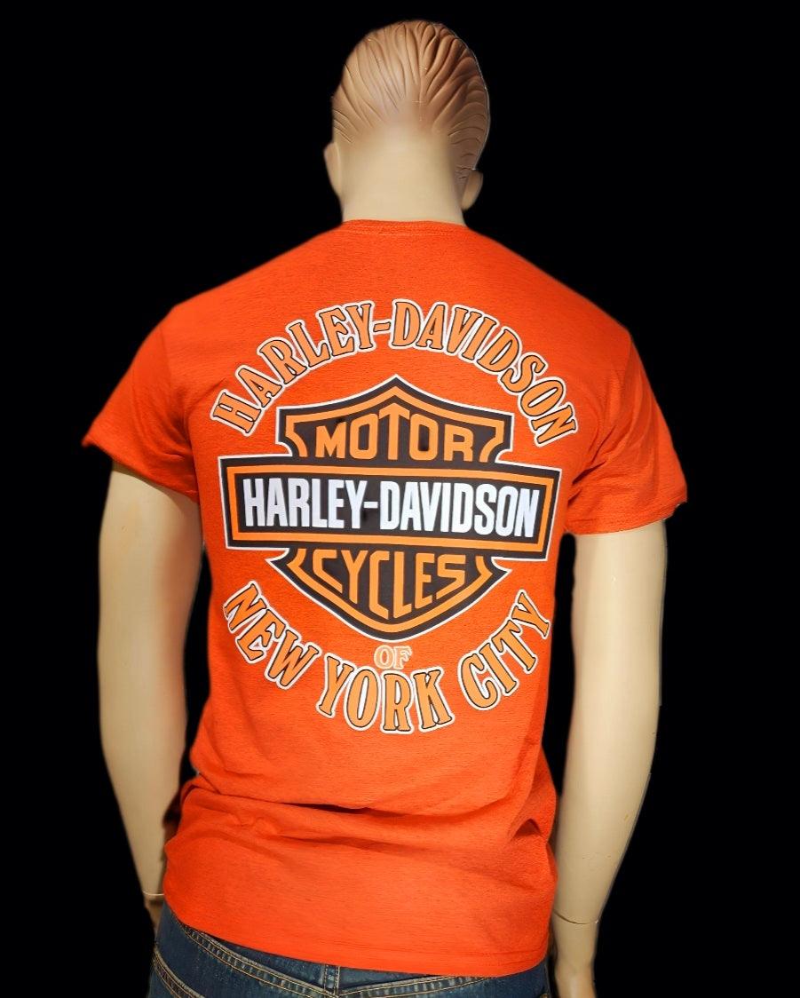 Harley Davidson Of NYC Long B&S Men's Dealer T-shirt - Harley Davidson Of Nyc